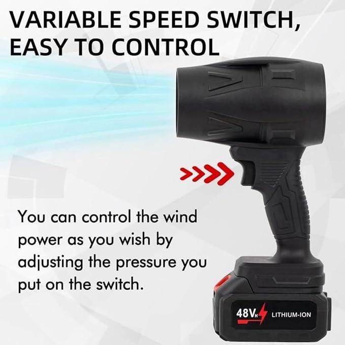 Saker Cordless Leaf Blower Portable Dust Cleaner