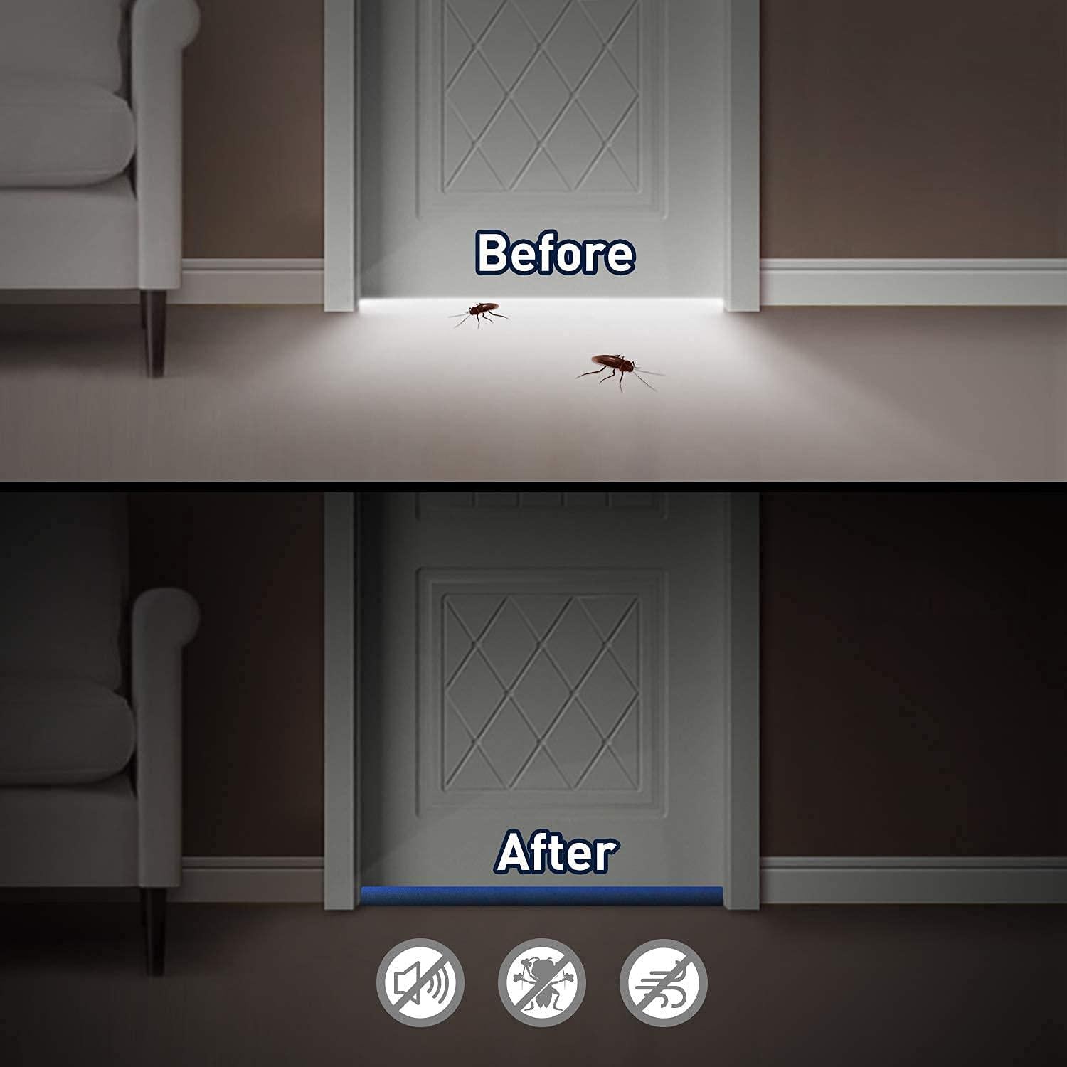 Door Gap Sealer Stopper Pack