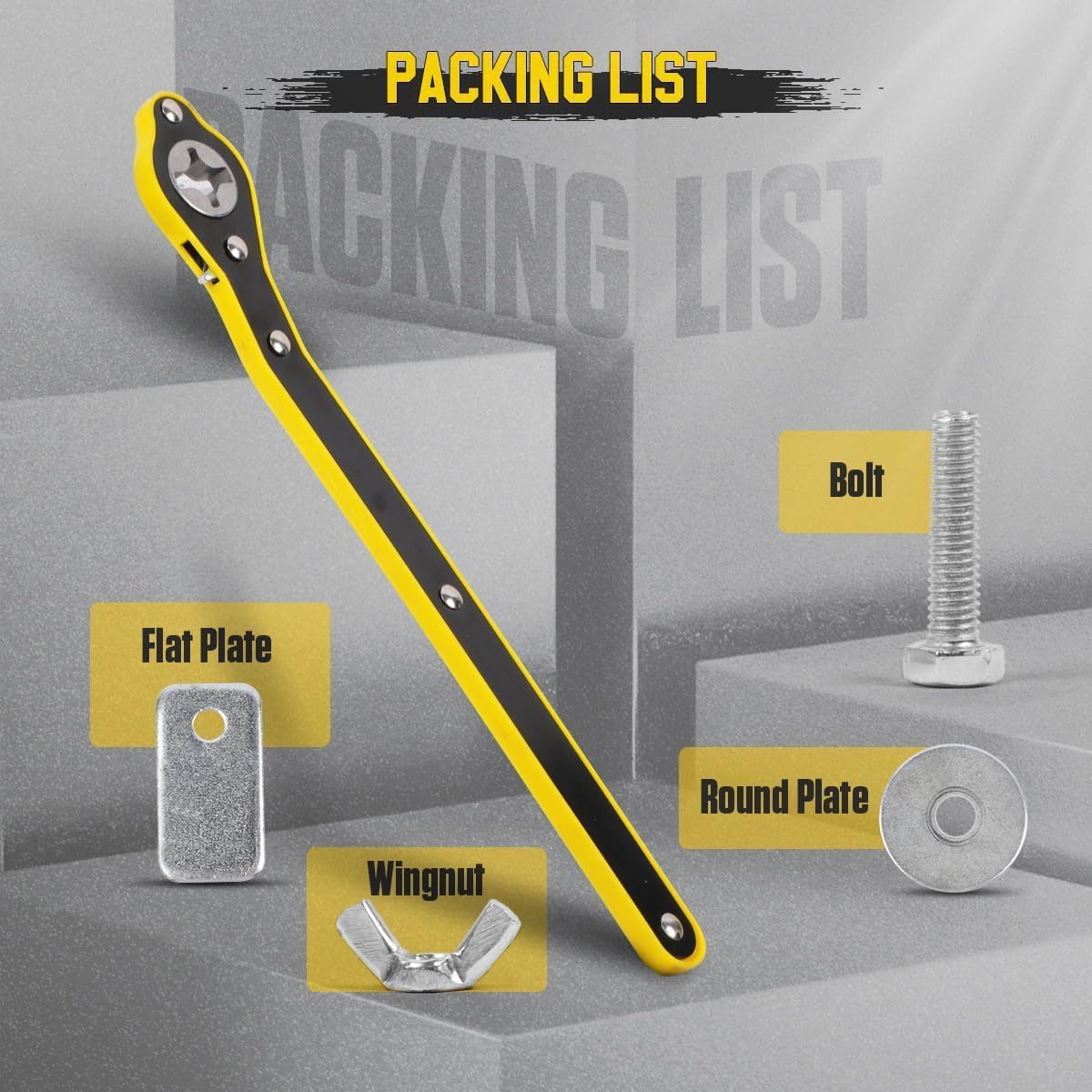 Universal Car Jack Wrench Tool