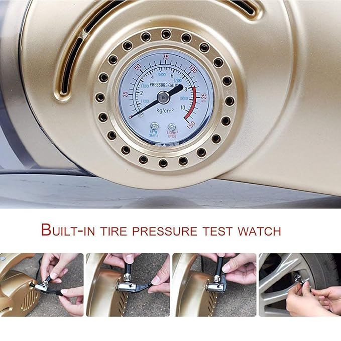 GRAYFAWN 4 in 1 Car Vacuum Cleaner