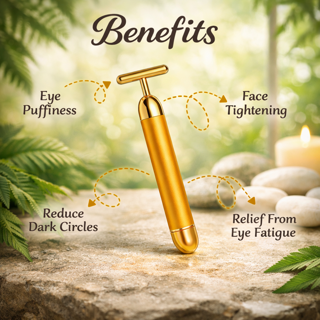 24K Gold Face Massager