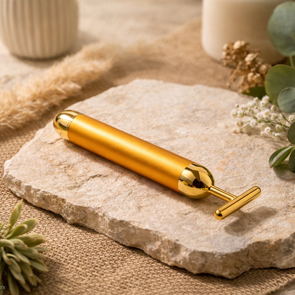 24K Gold Face Massager