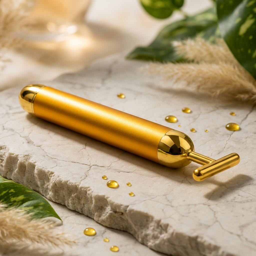 24K Gold Face Massager